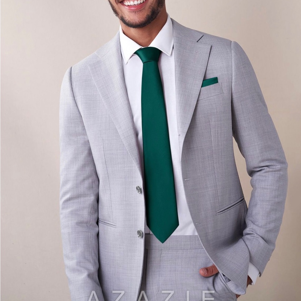 Azazie satin tie